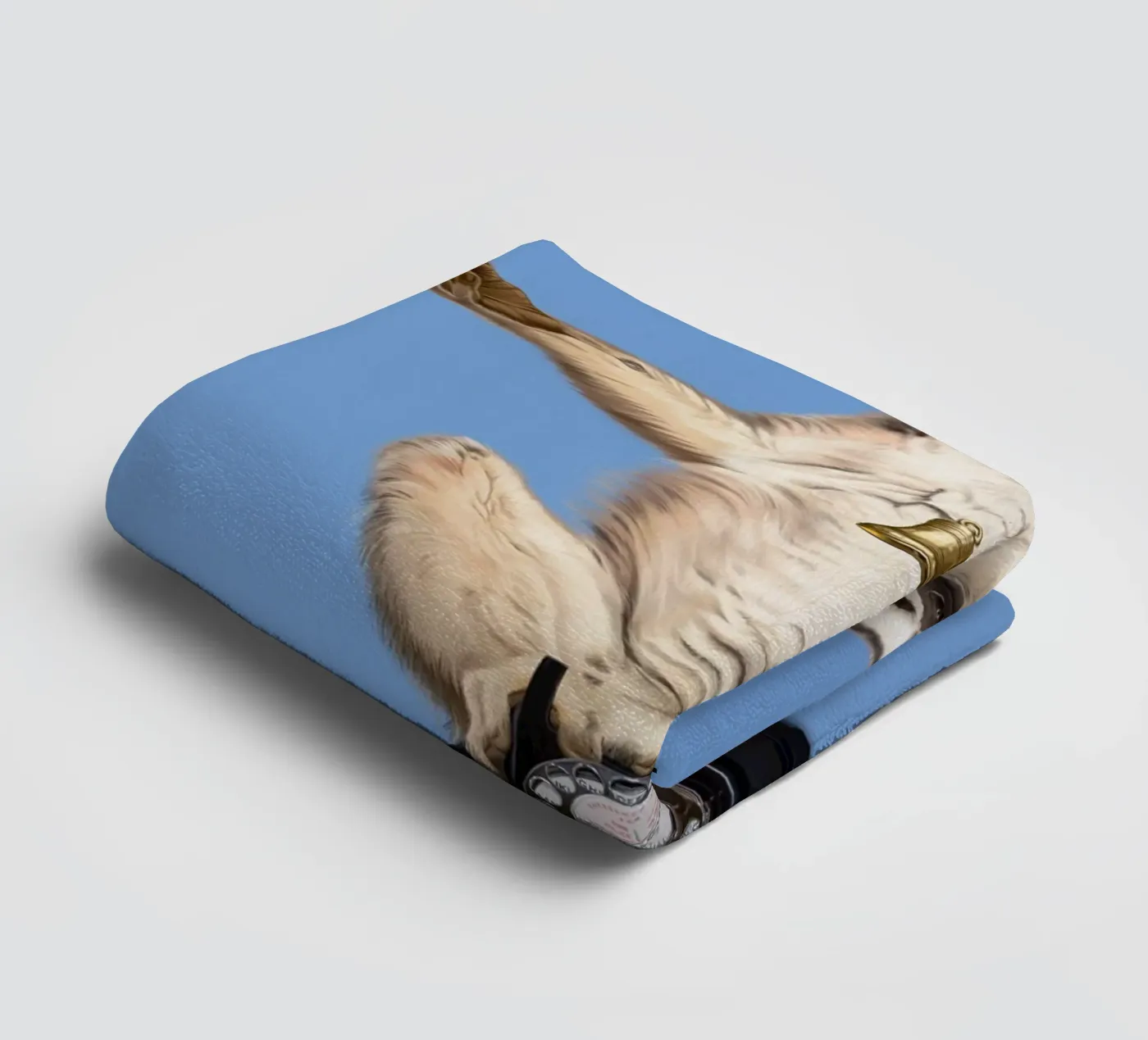 Ring (Colour) towel by Rob Art | Illustration
