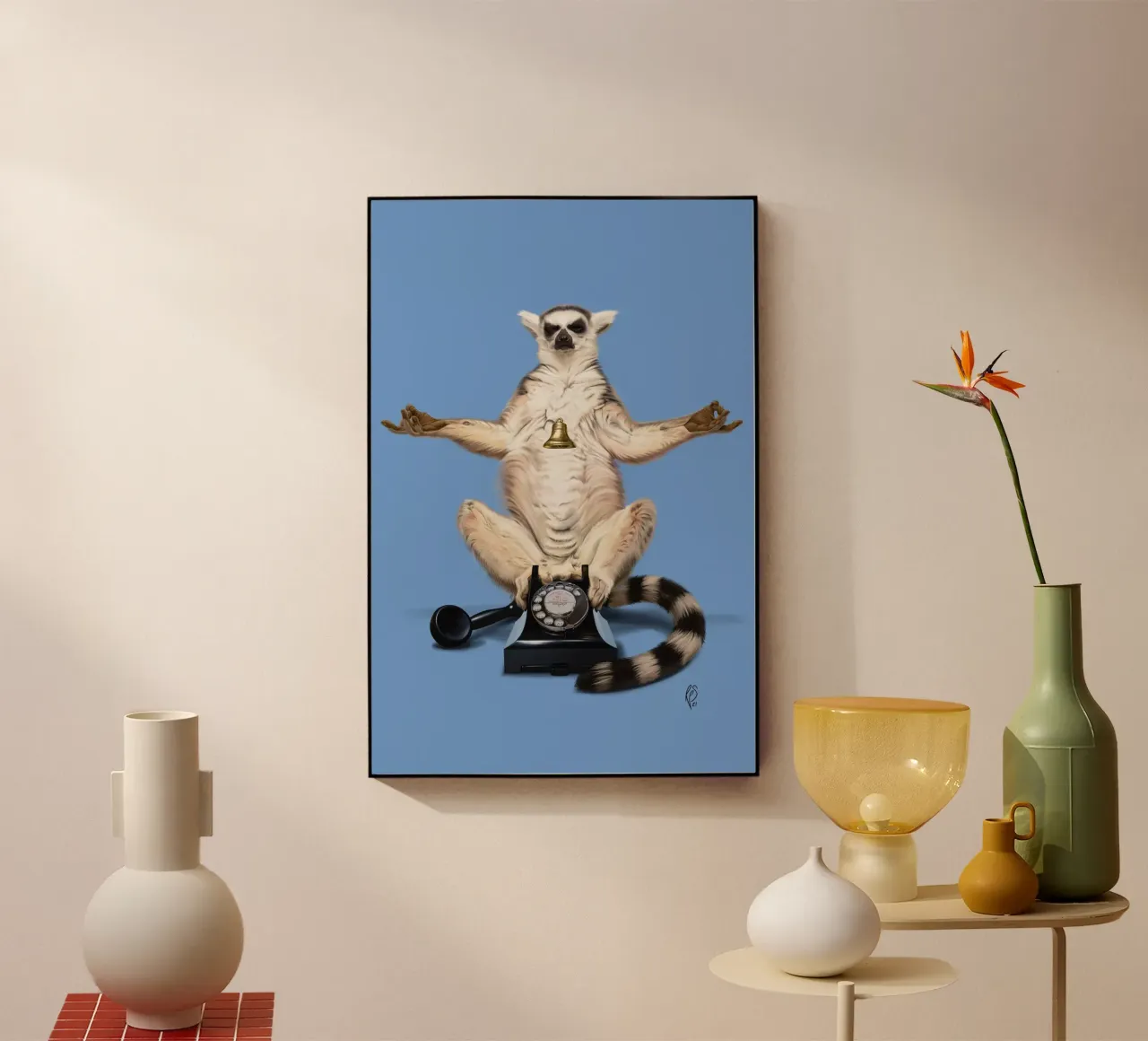 Ring (Colour) plexiglass da Rob Art | Illustration