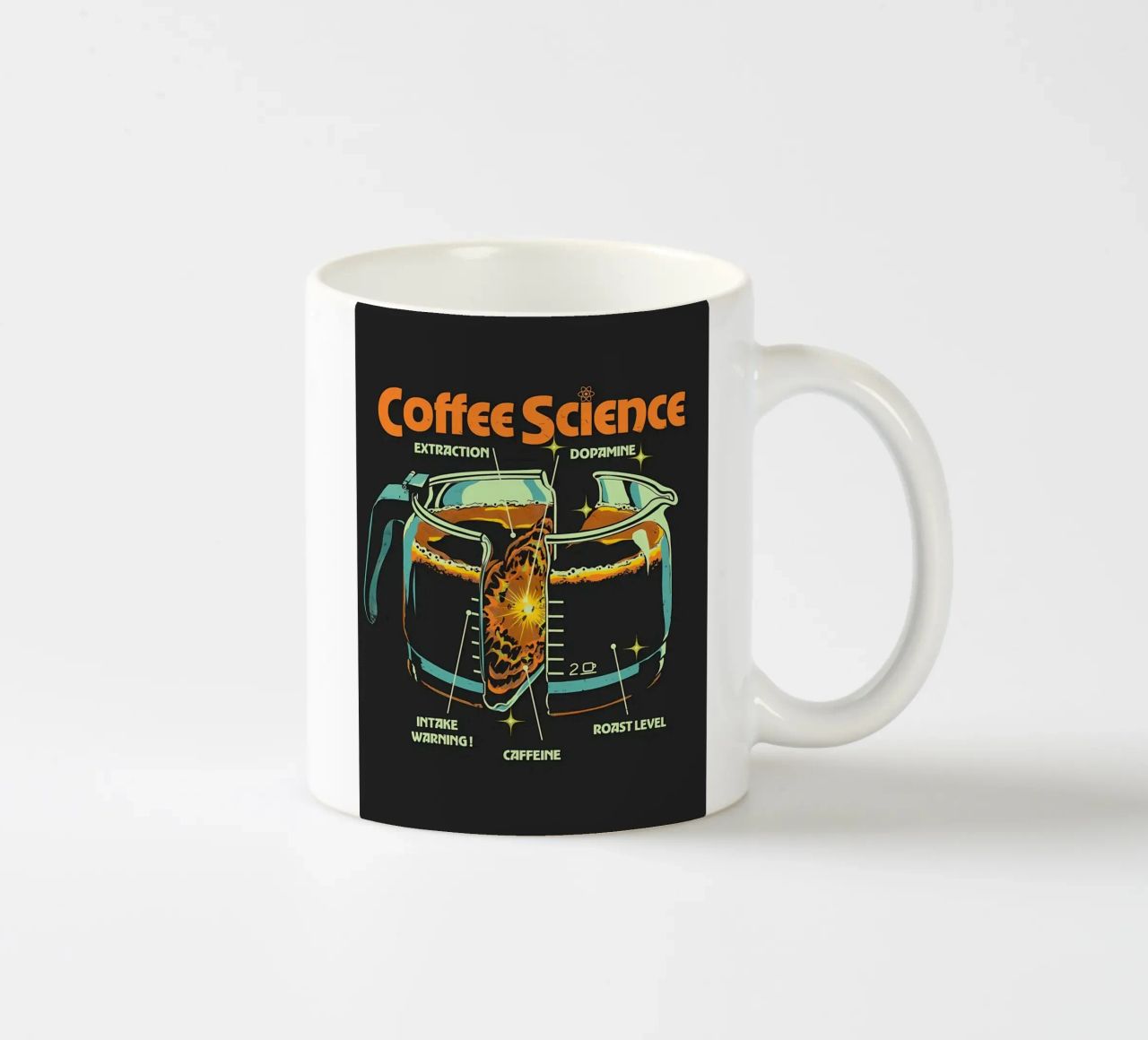Scienza del caffè tazza in ceramica da mitom