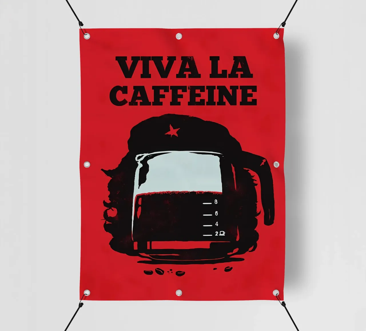 Viva la caffeine telo in pvc da mitom