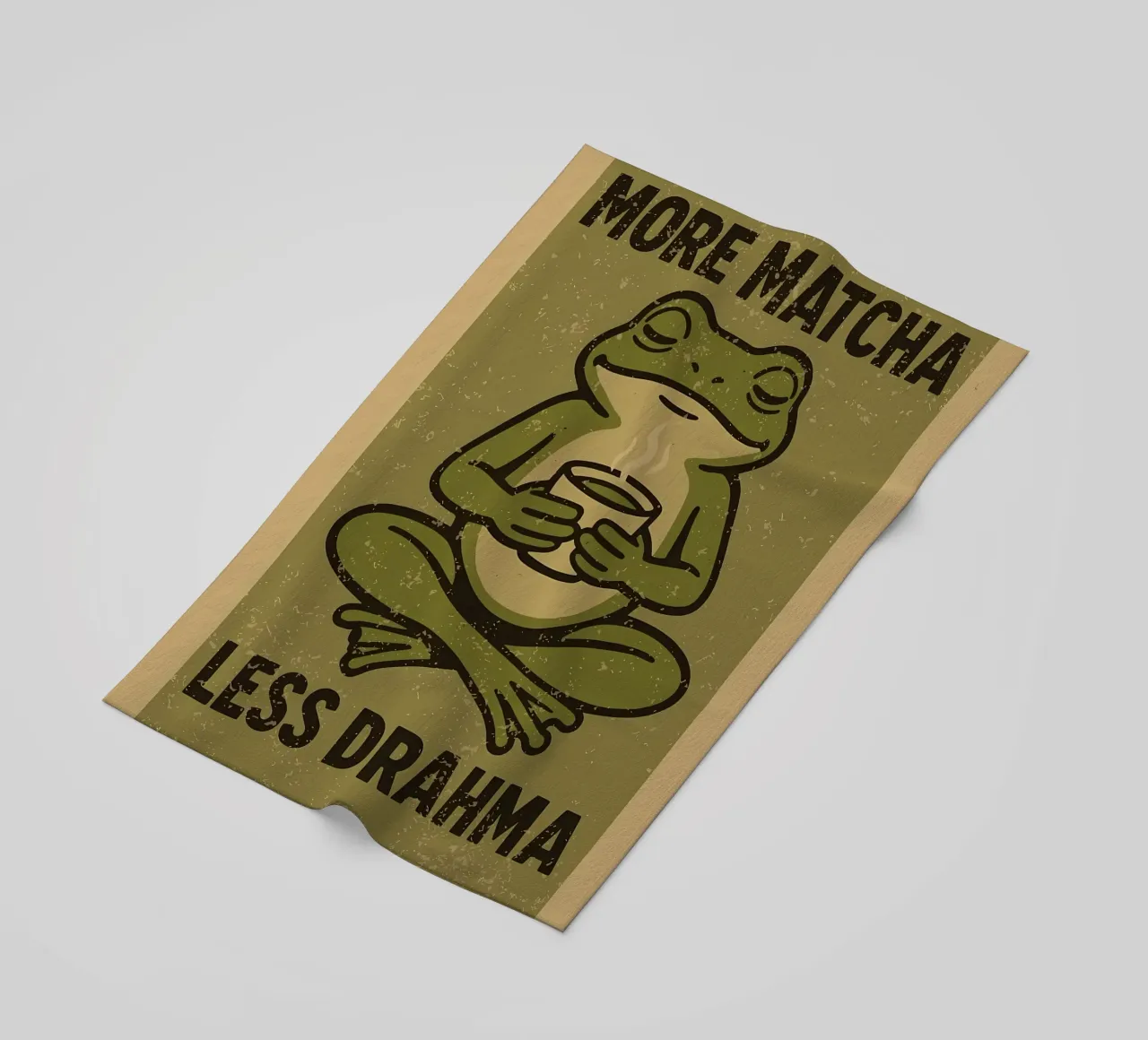 Più matcha meno Drahma telo mare da mitom