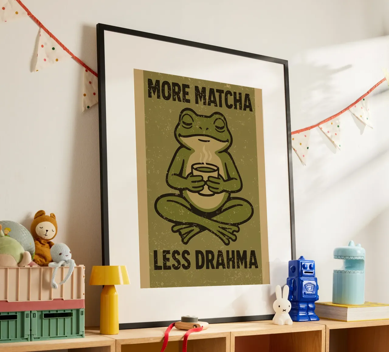 Più matcha meno Drahma carta hahnemühle da mitom