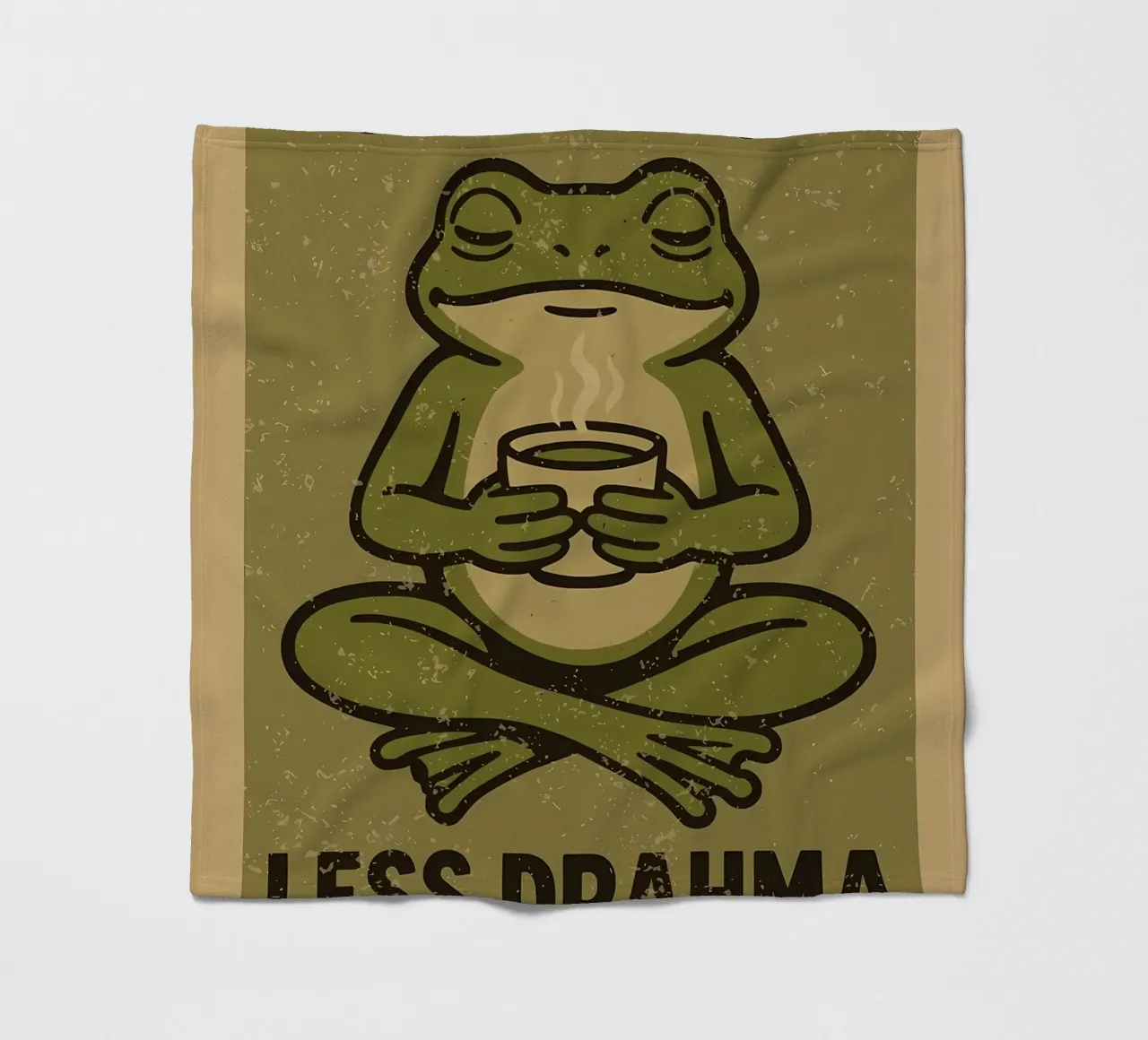 Più matcha meno Drahma coperta in pile da mitom