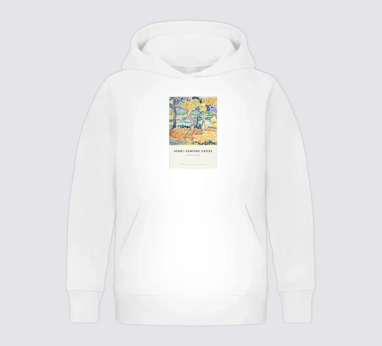Cross - Pines on the Coastline felpa bambino con cappuccio da Vintage by JUNIQE