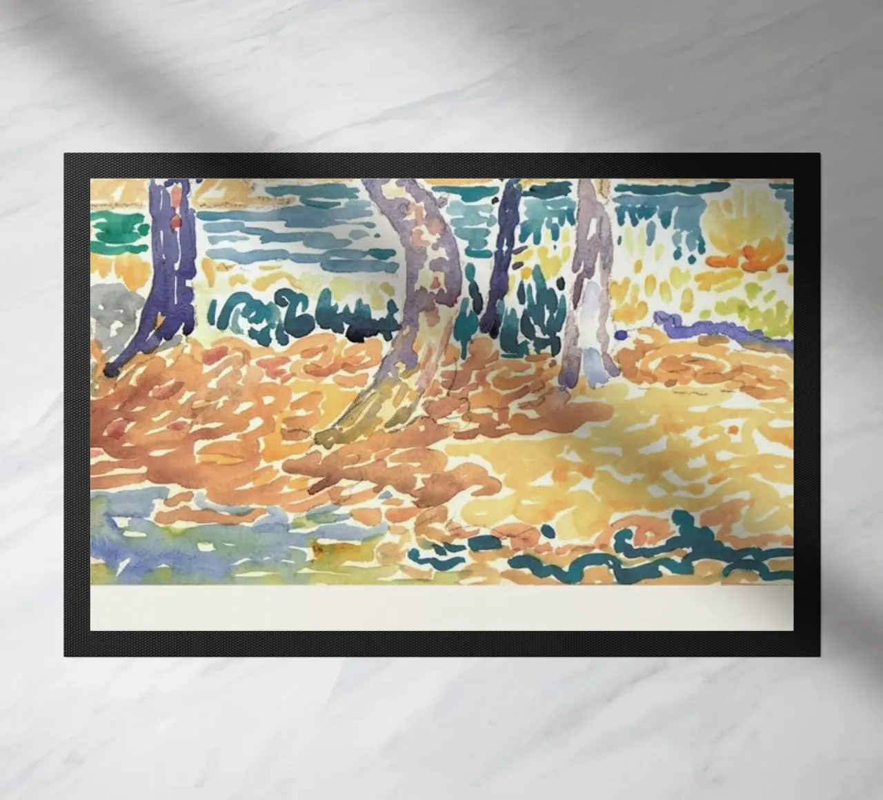 Cross - Pines on the Coastline zerbino da Vintage by JUNIQE