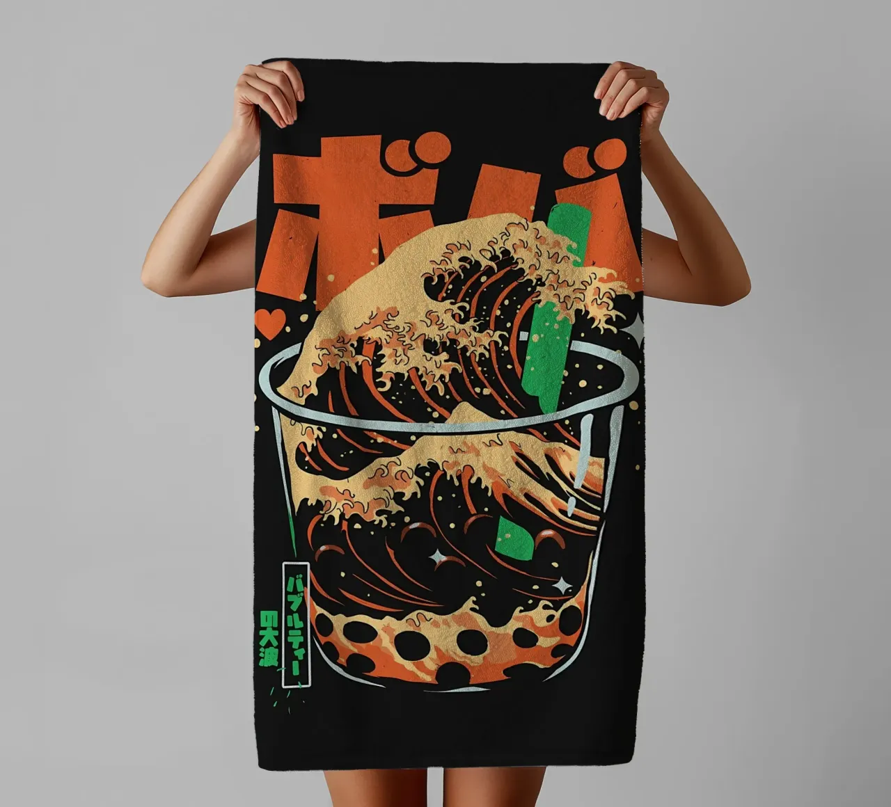 Buble Tee süß Handtuch von mitom