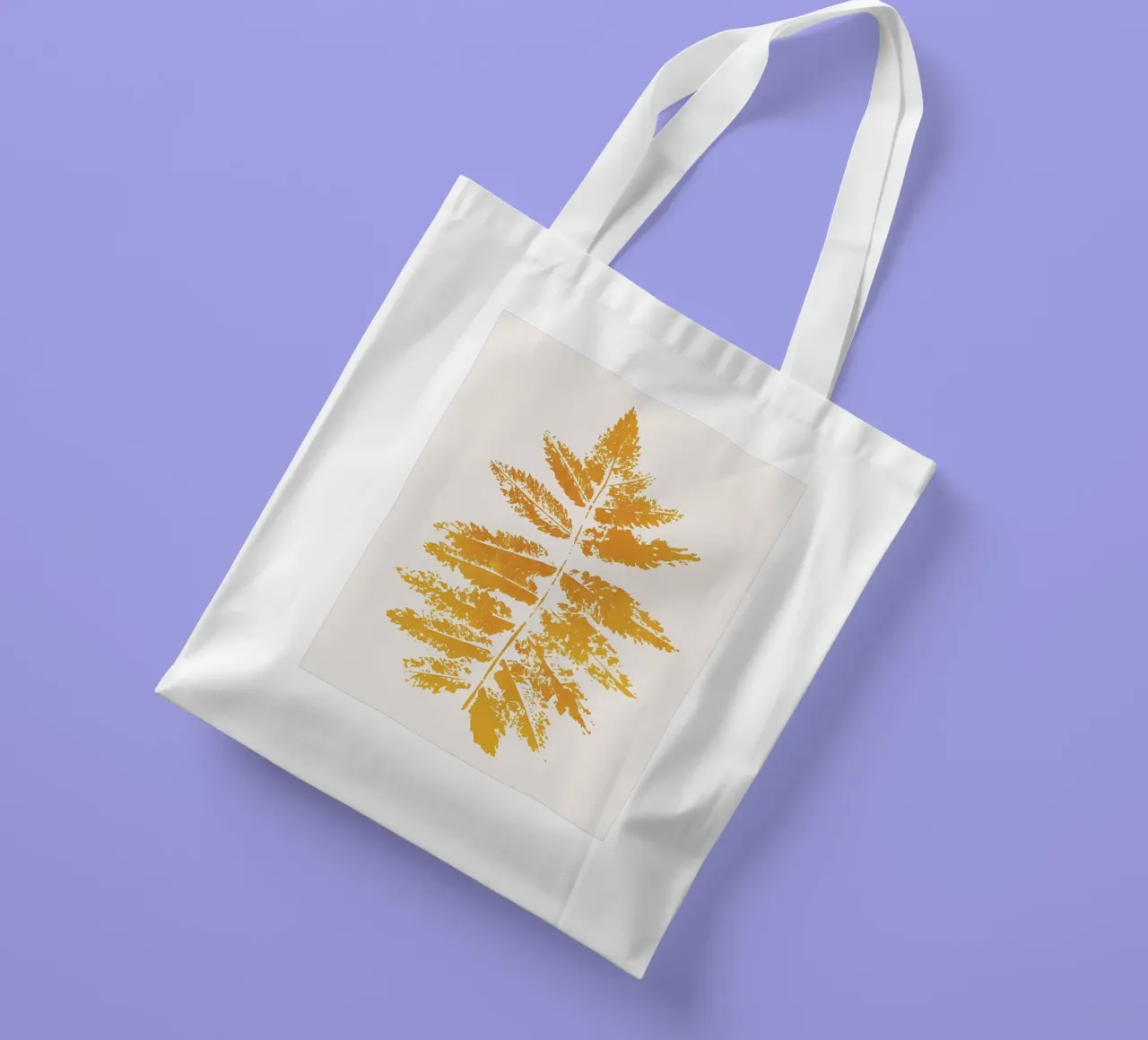 Oak Leaf Print tote bag by mitom