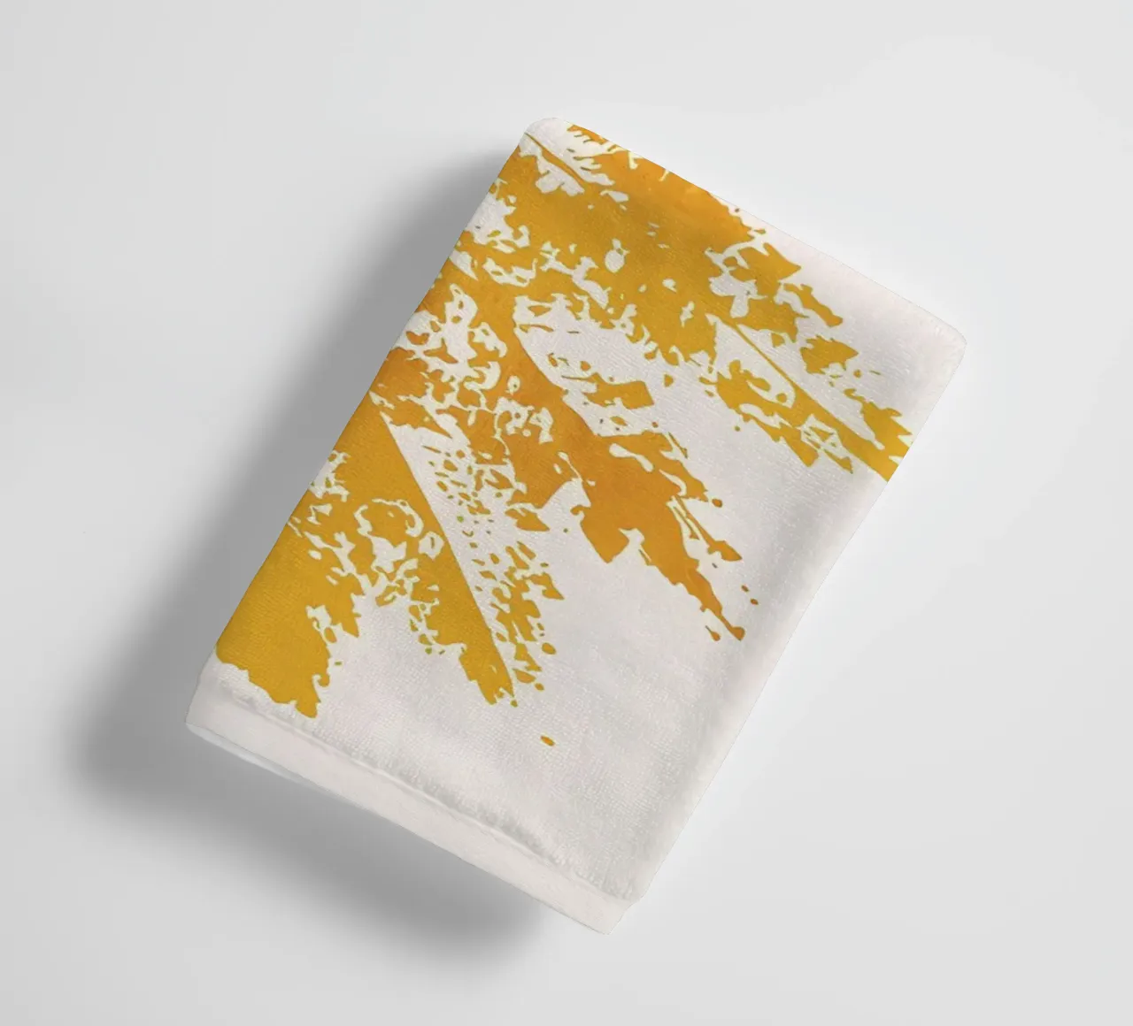 Eikenblad print badhanddoek van mitom