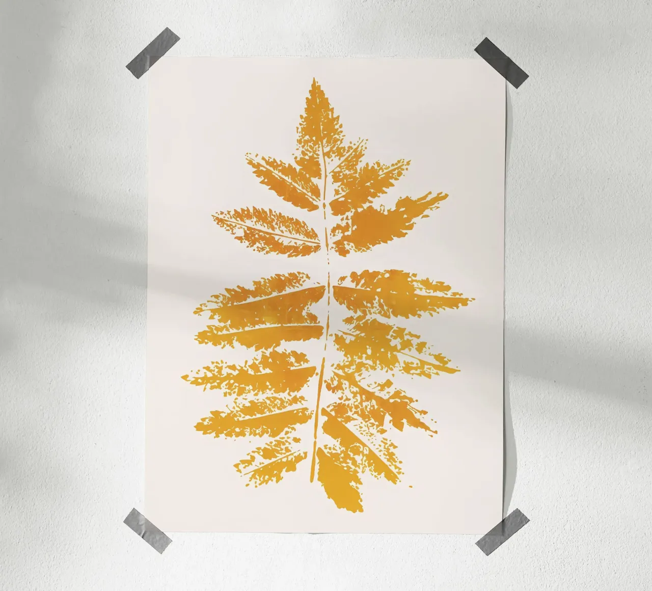 Oak Leaf Print poster by mitom