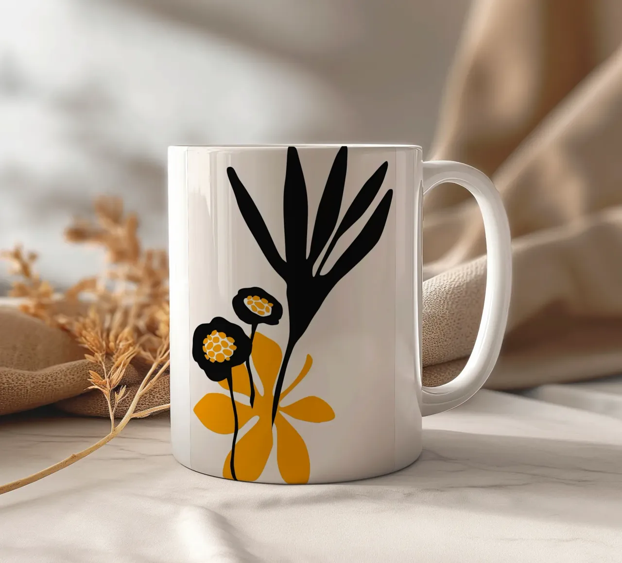 Bellezza in fiore tazza in ceramica da mitom
