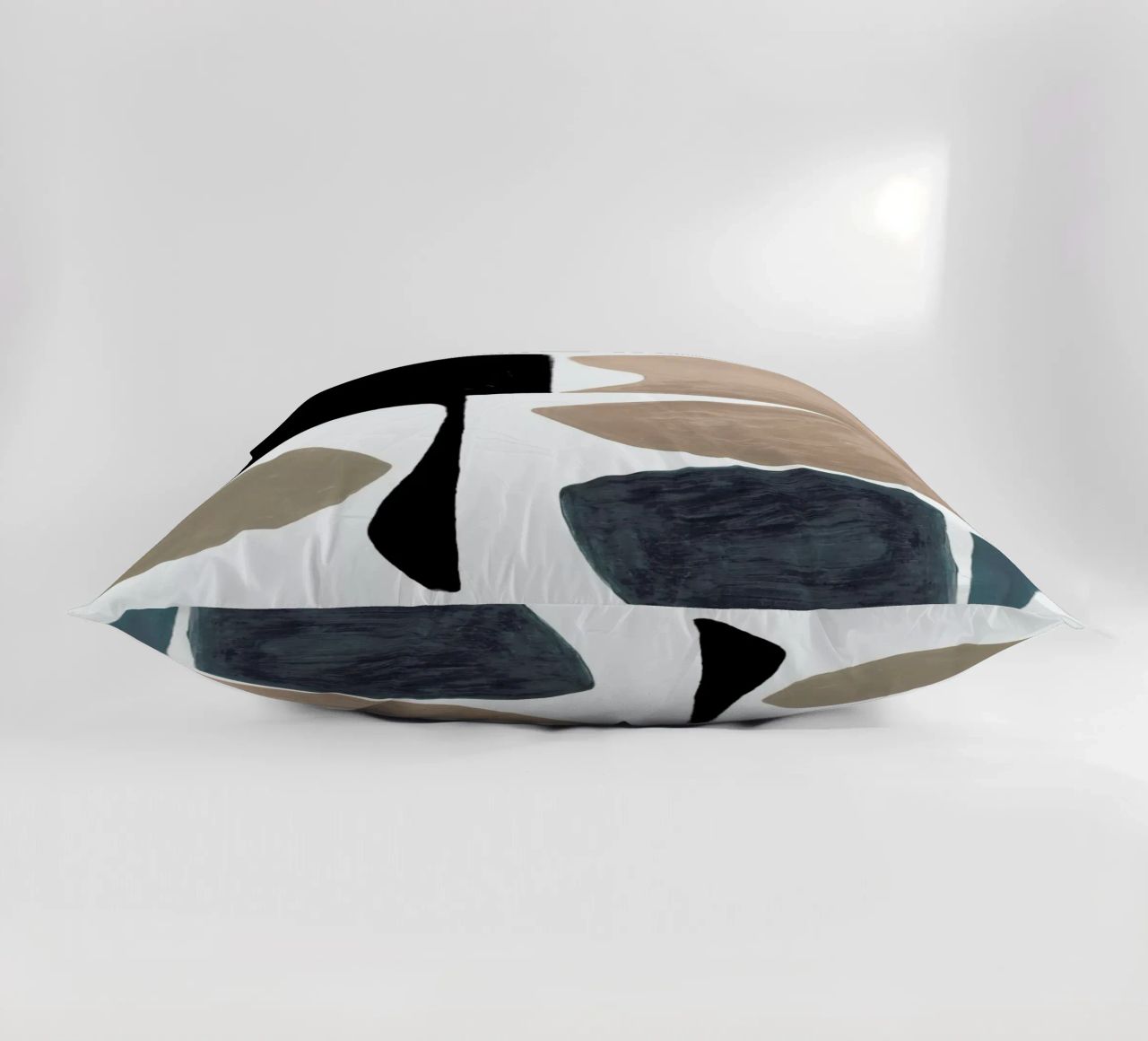 Modern Curvy Town Multi Zwart coussin de Femke Zwaan