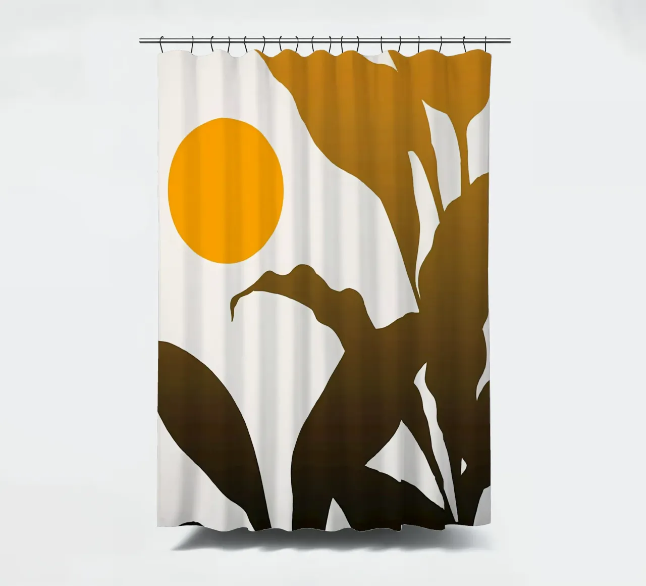 Tropical Sunrise shower curtain by mitom