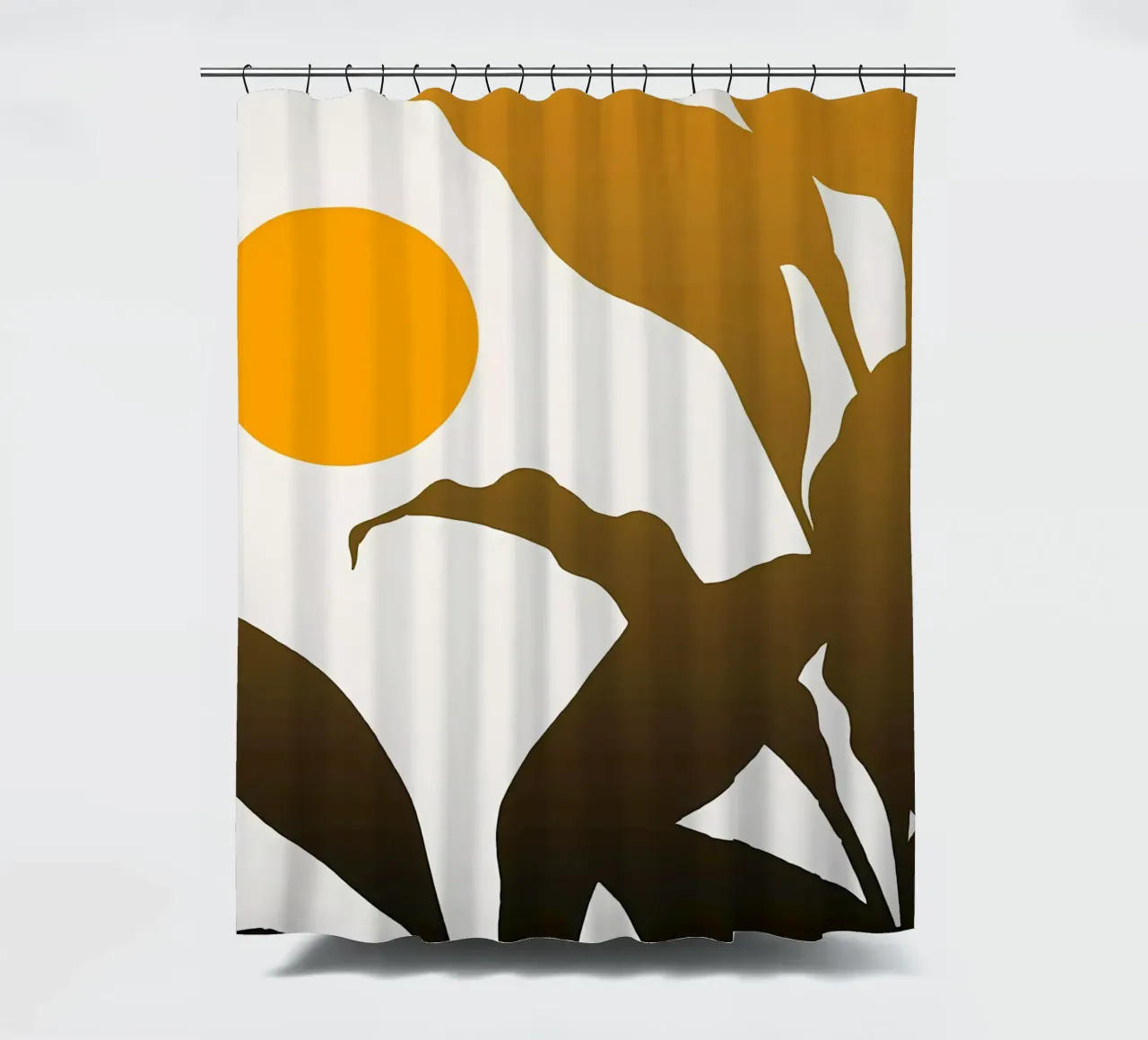 Tropical Sunrise shower curtain by mitom