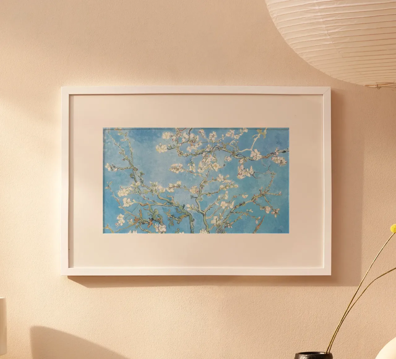 I mandorli in fiore di Van Gogh: capolavoro post-impressionista poster da NorwesClub