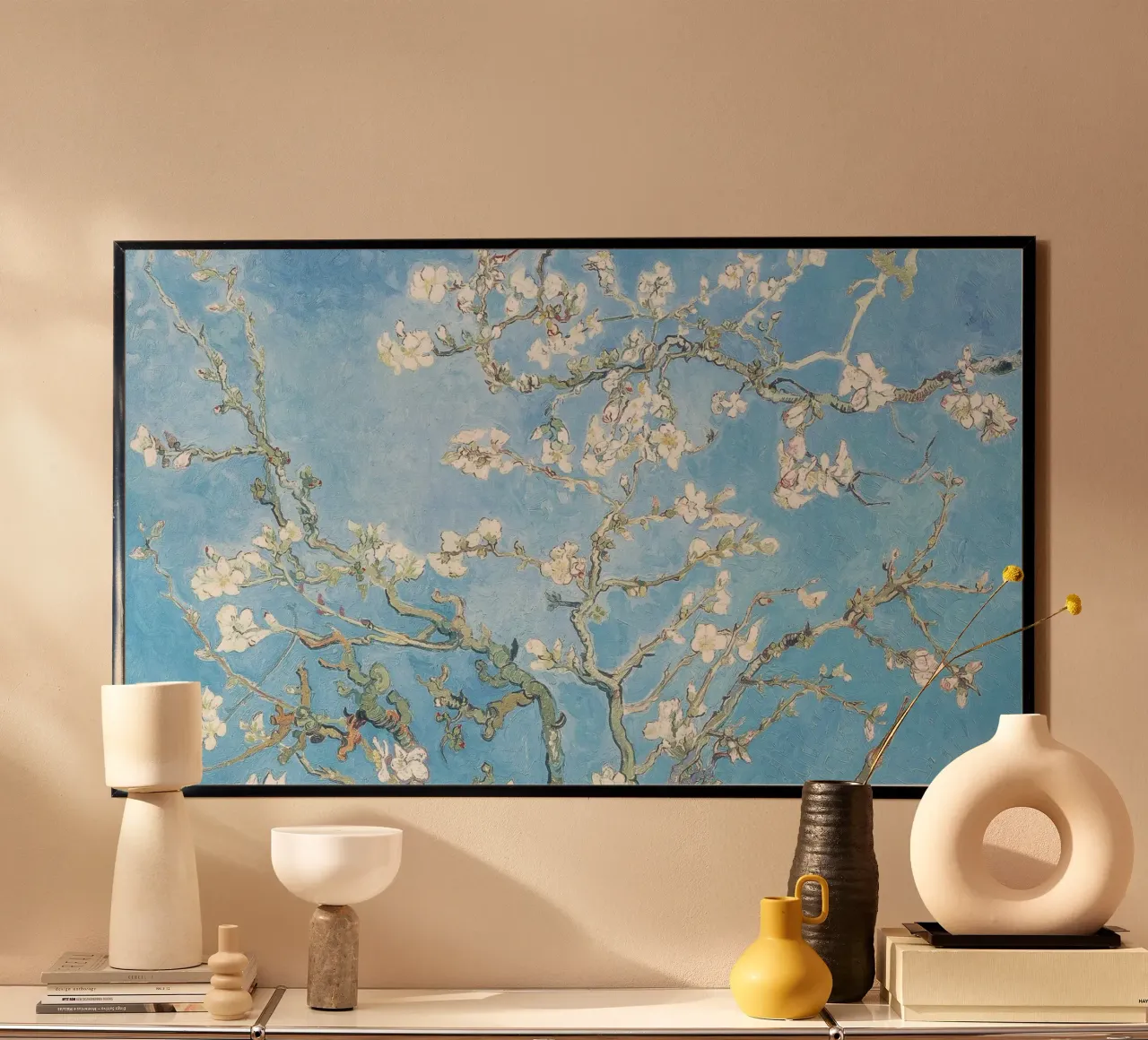 I mandorli in fiore di Van Gogh: capolavoro post-impressionista poster da NorwesClub
