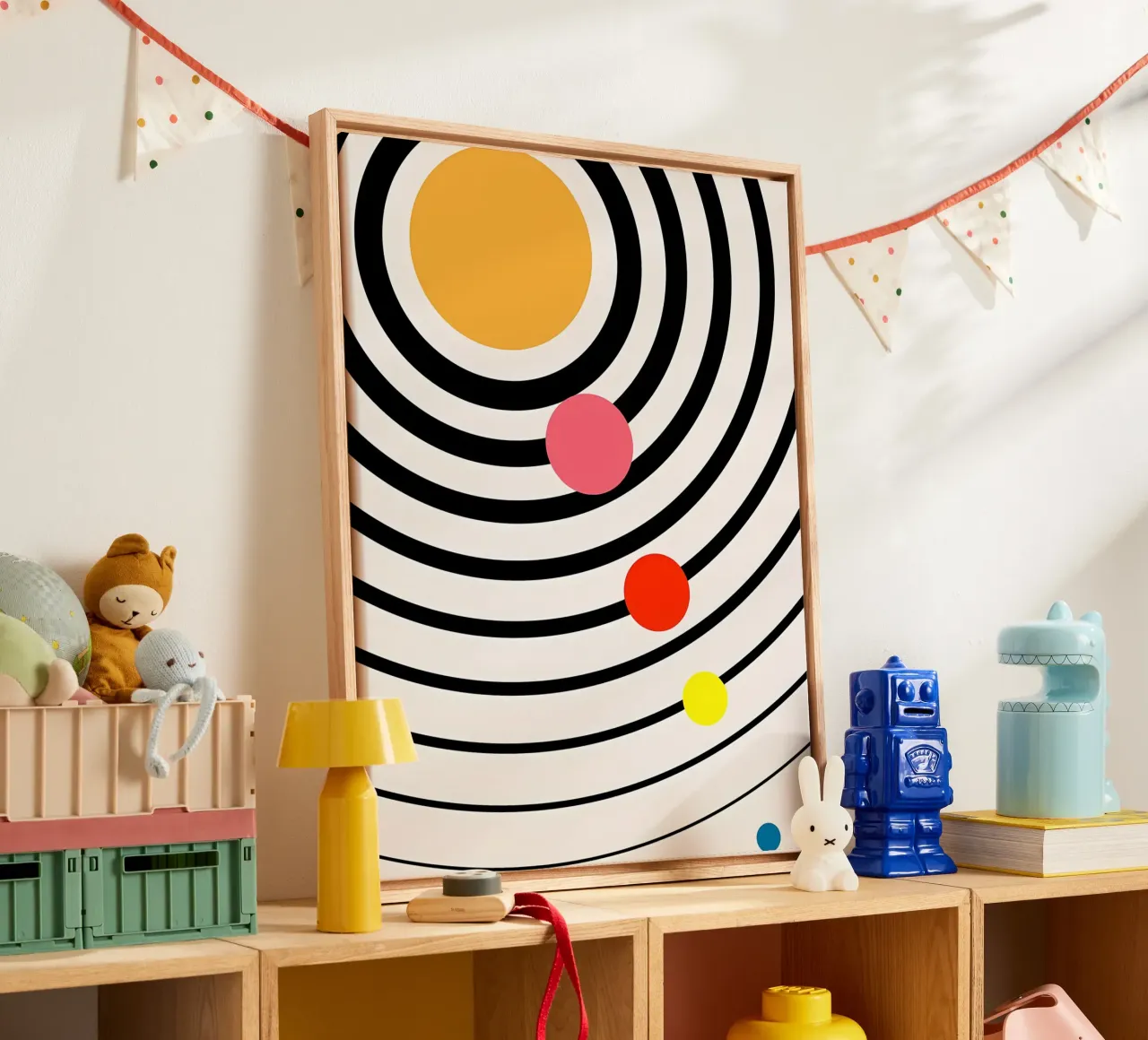 Playful Universe canvas by mitom