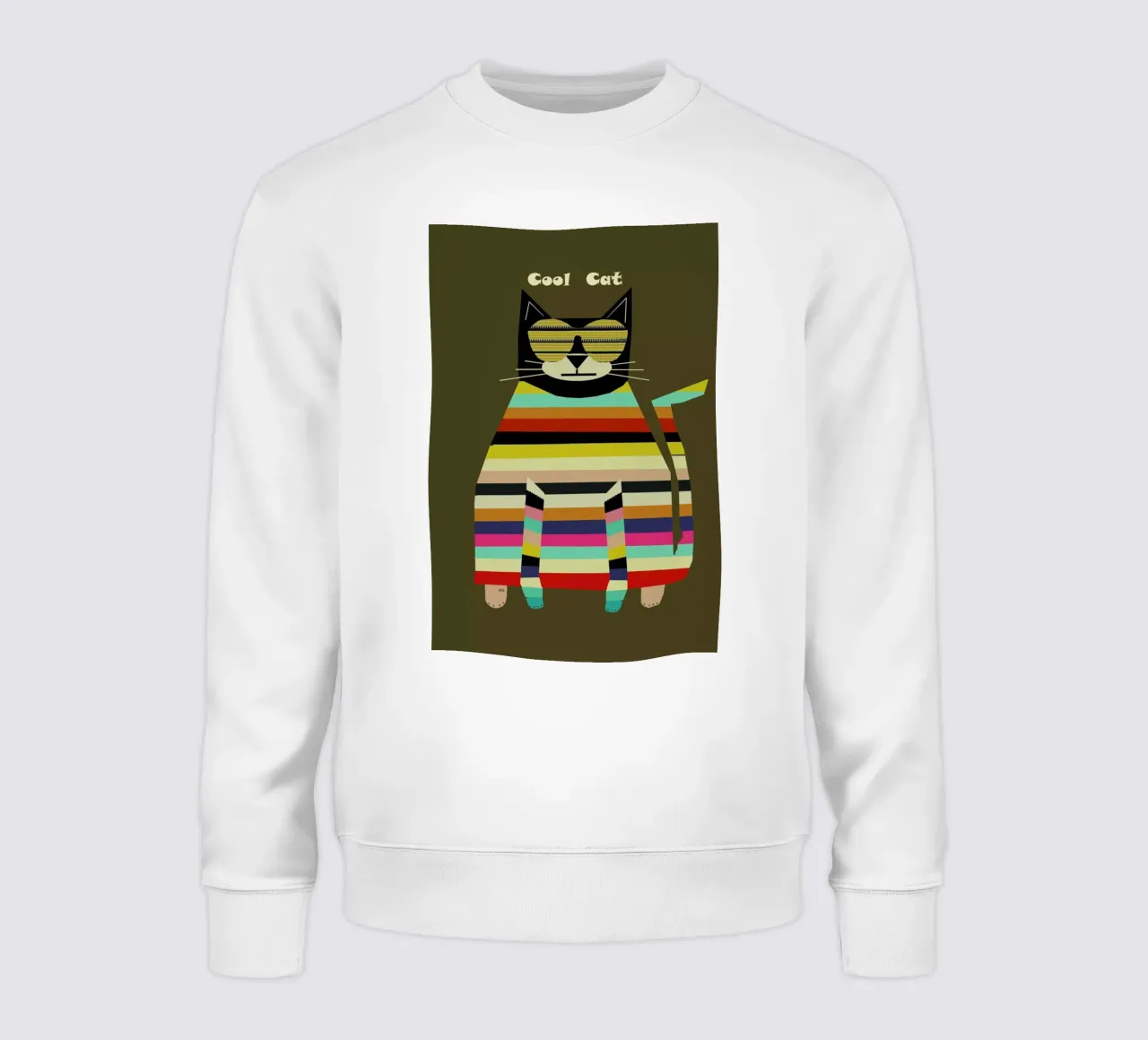 cool cat felpa da Brian Buckley