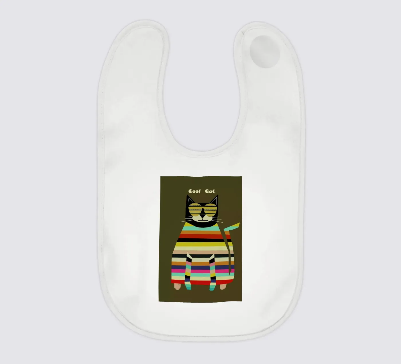 cool cat bavaglino da Brian Buckley