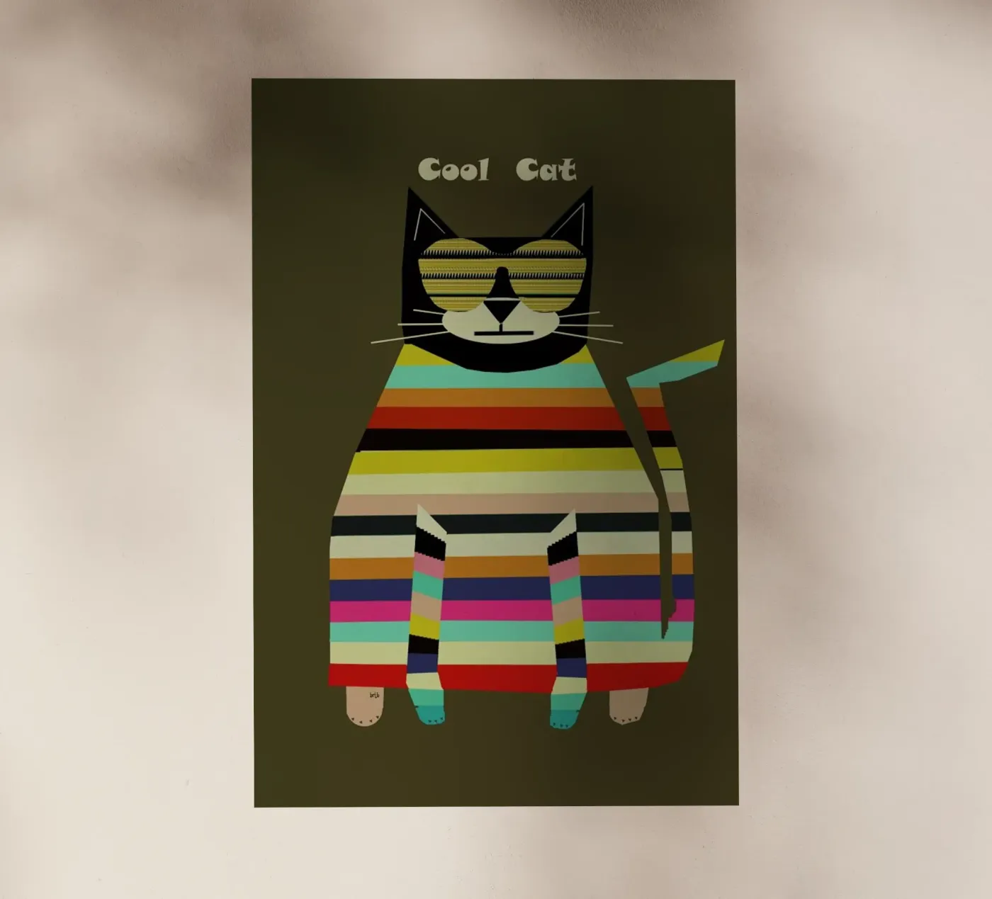 cool cat pellicola backlit da Brian Buckley