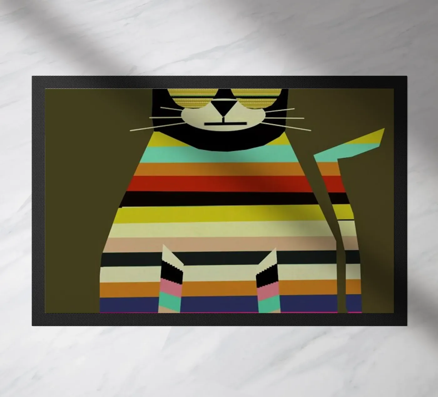 cool cat zerbino da Brian Buckley