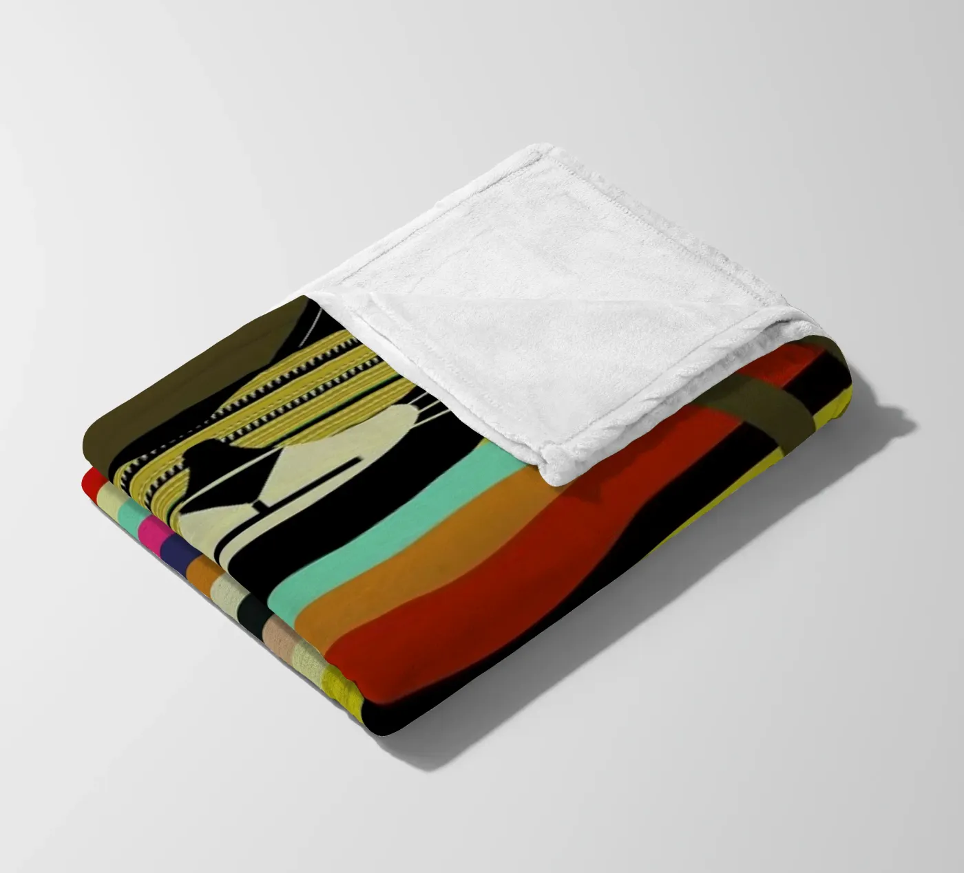 cool cat Fleecedecke von Brian Buckley