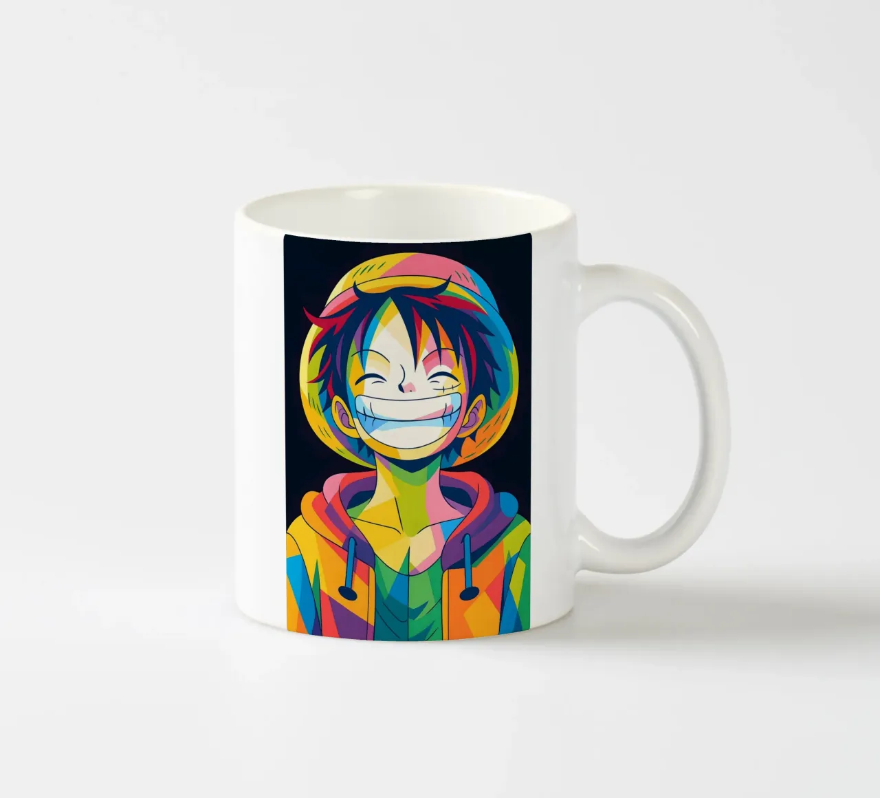 Monkey d Luffy grande sorriso pop art tazza in ceramica da BONANZA