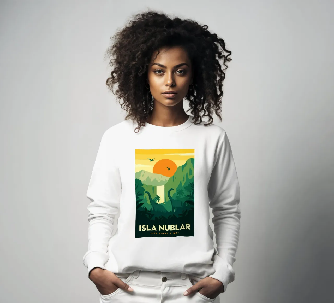 Isla Nublar La vita trova un modo felpa da Alice Slatera