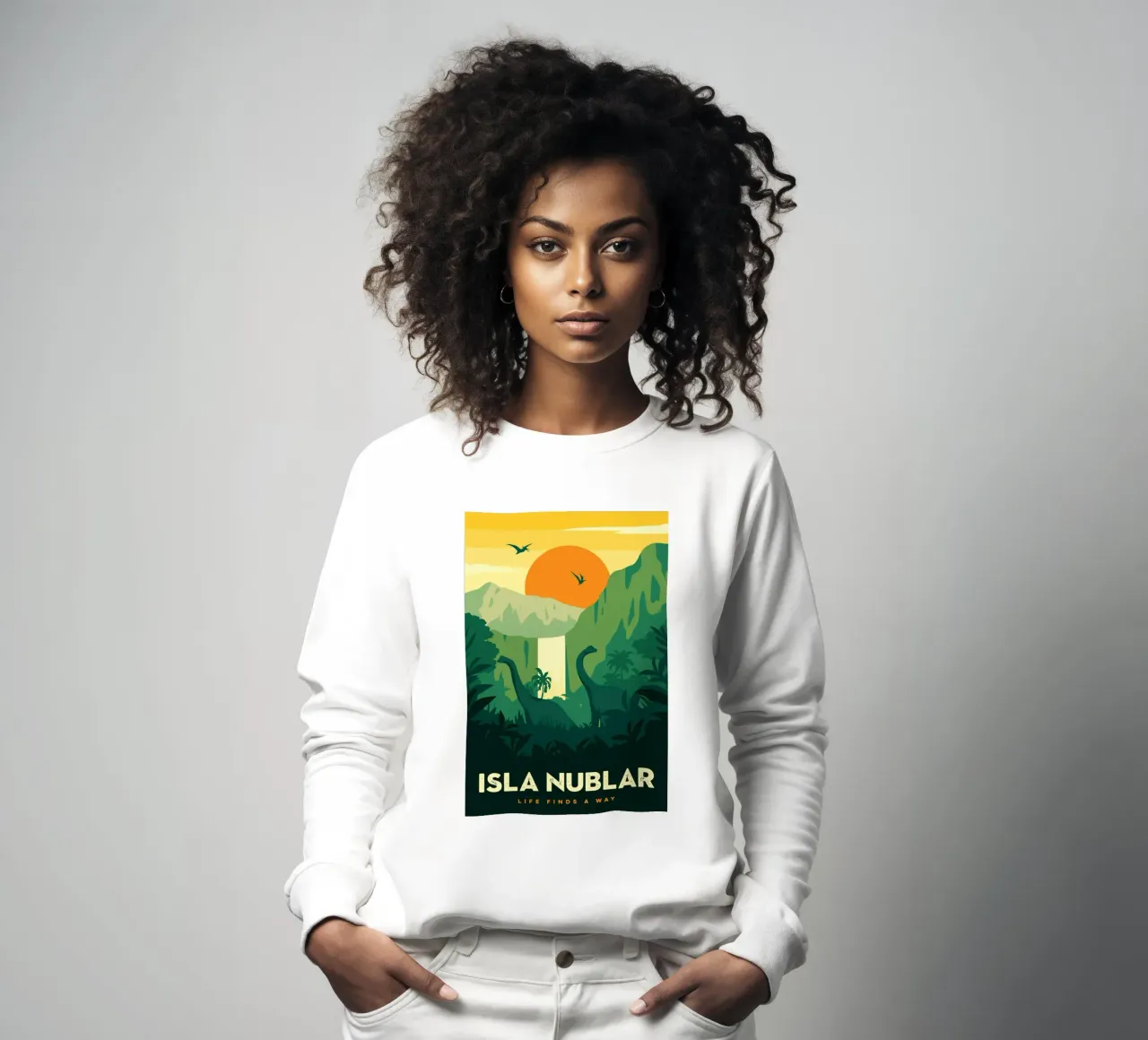 Isla Nublar La vita trova un modo felpa da Alice Slatera