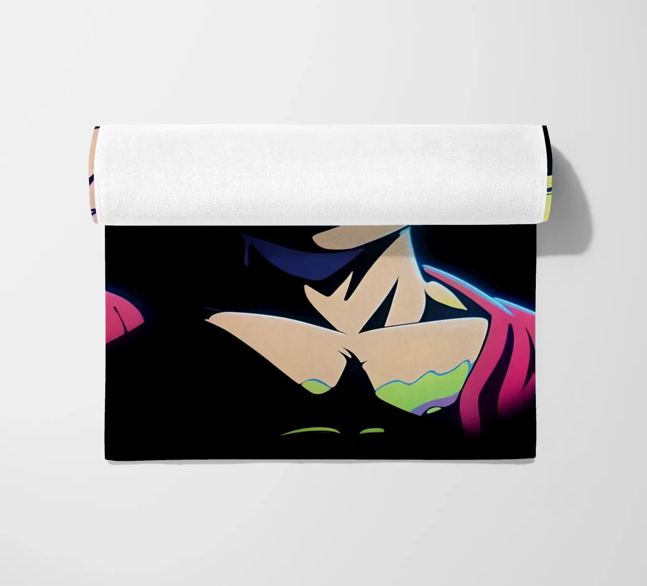 Monkey d Luffy neon scuro telo mare da BONANZA