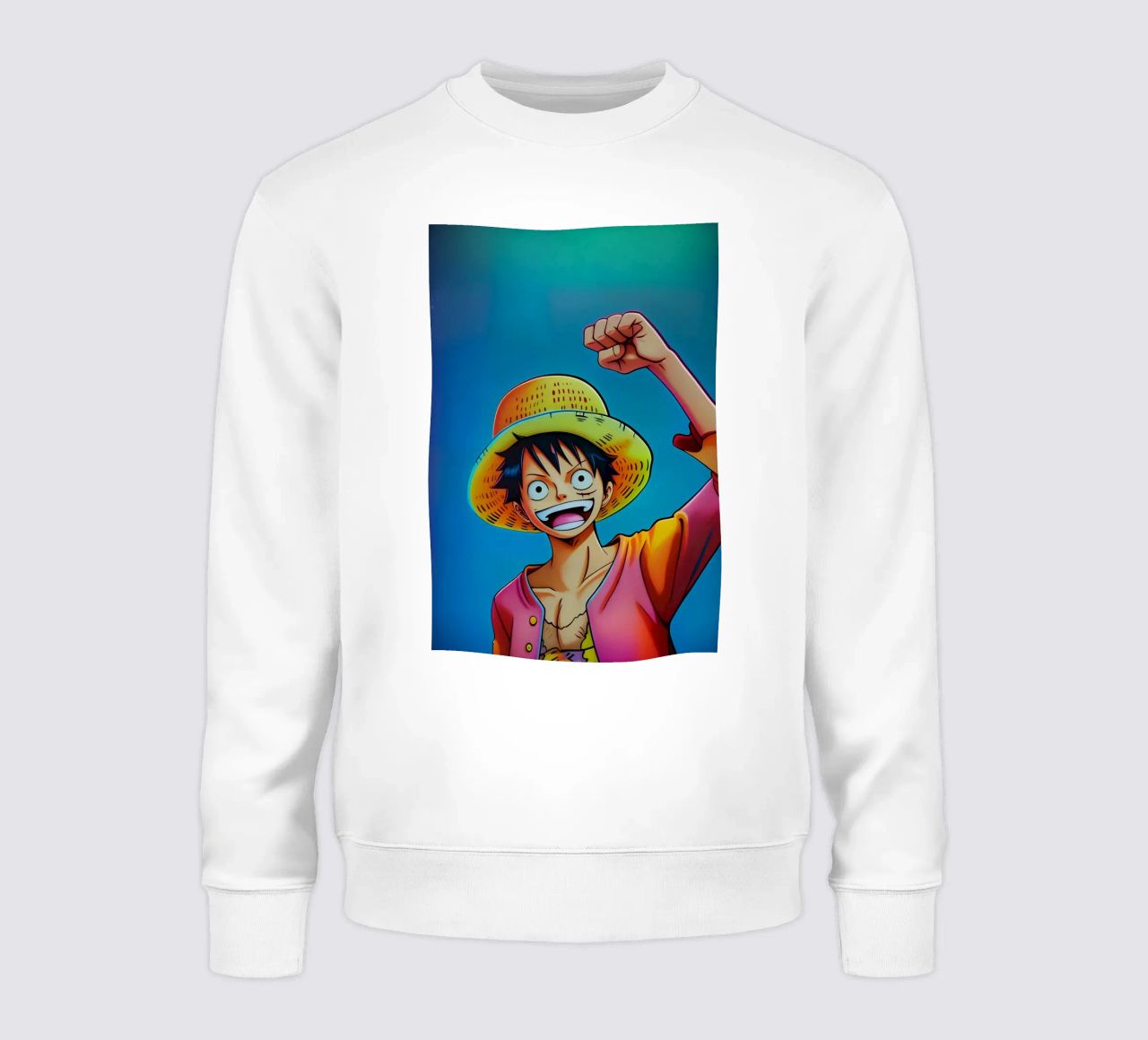 Scimmia d Luffy wpap neon felpa da BONANZA