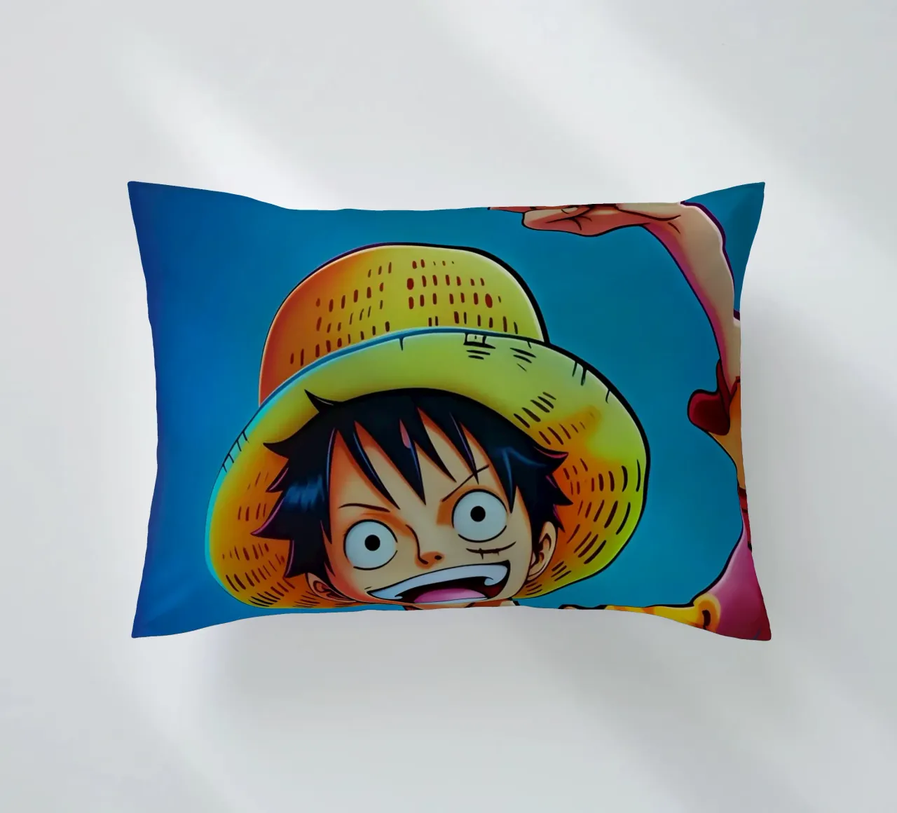 Scimmia d Luffy wpap neon cuscino da BONANZA