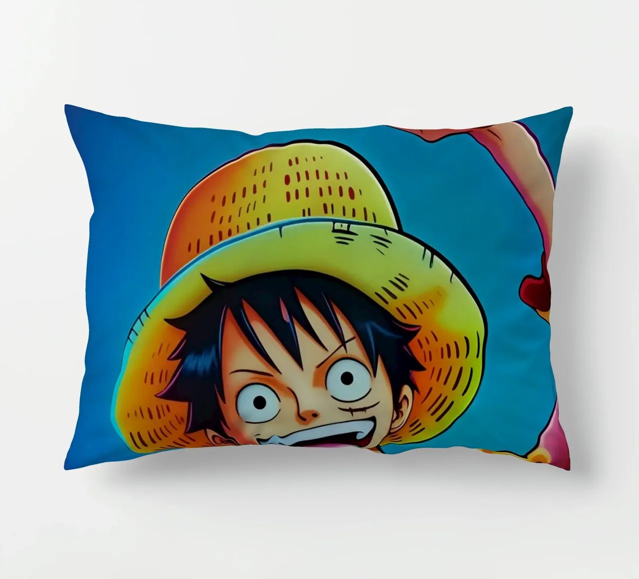 Scimmia d Luffy wpap neon cuscino da BONANZA