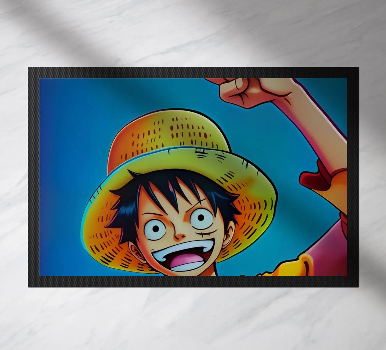 Scimmia d Luffy wpap neon zerbino da BONANZA
