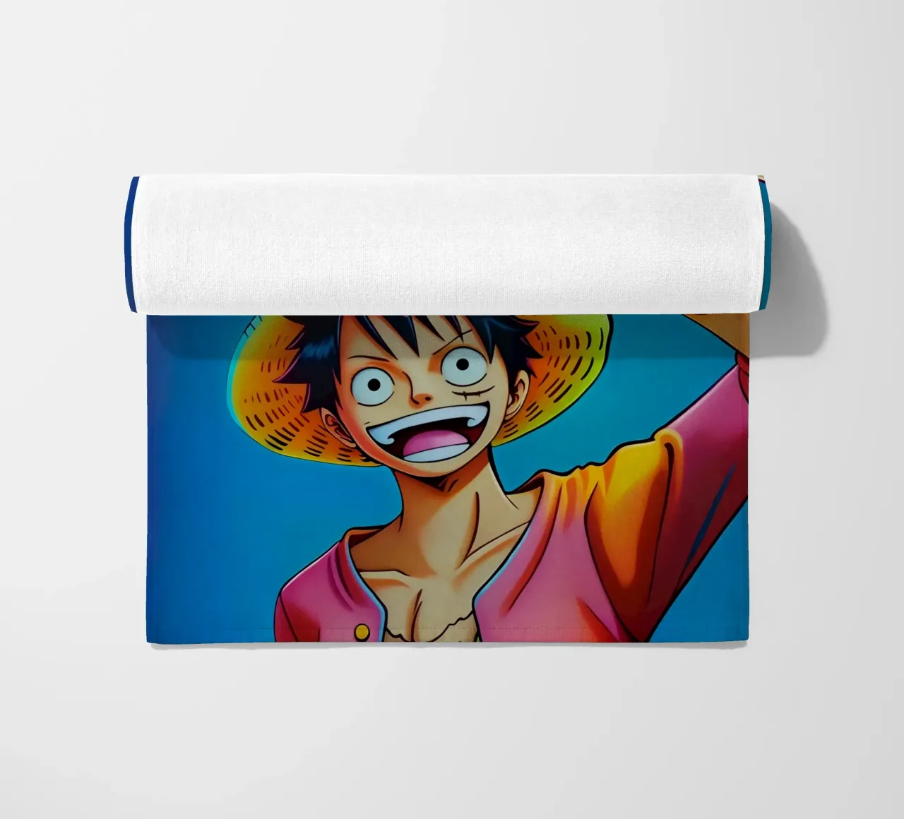 Scimmia d Luffy wpap neon telo mare da BONANZA