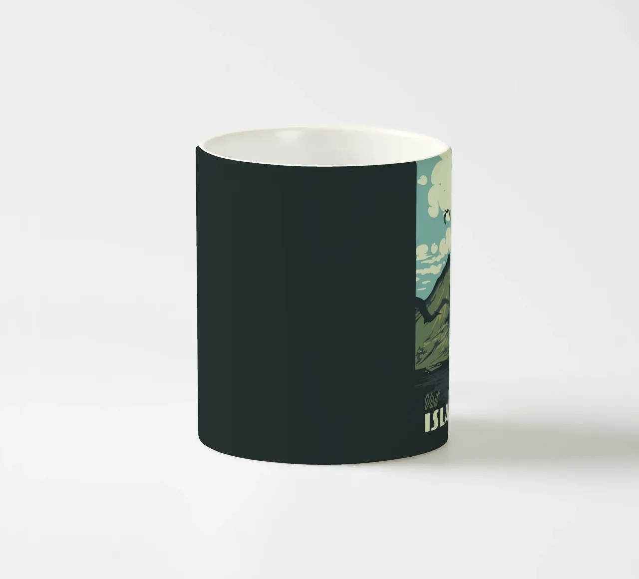 Viaggio Isla Nublar tazza in ceramica da Alice Slatera