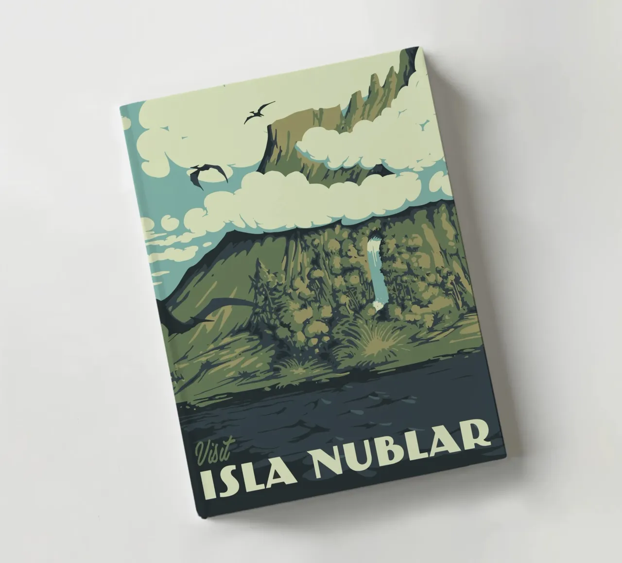 Isla Nublar Travel notebook by Alice Slatera