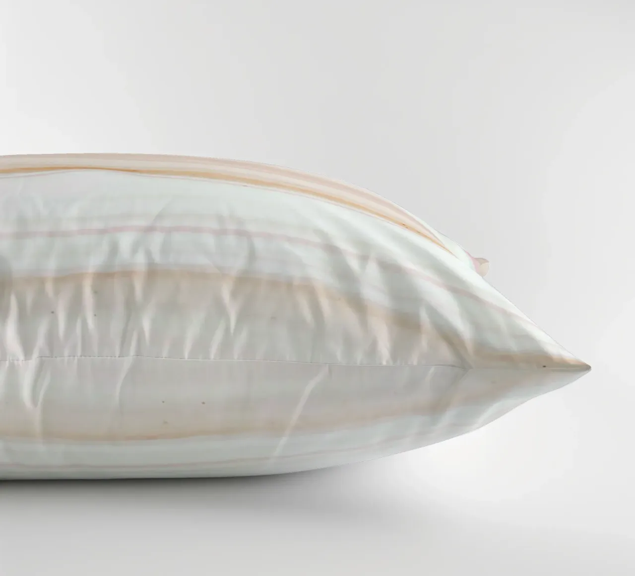 Soft Pastel Agate Swirl - Abstract Fluid Art Print decorative cushion by NorwesClub