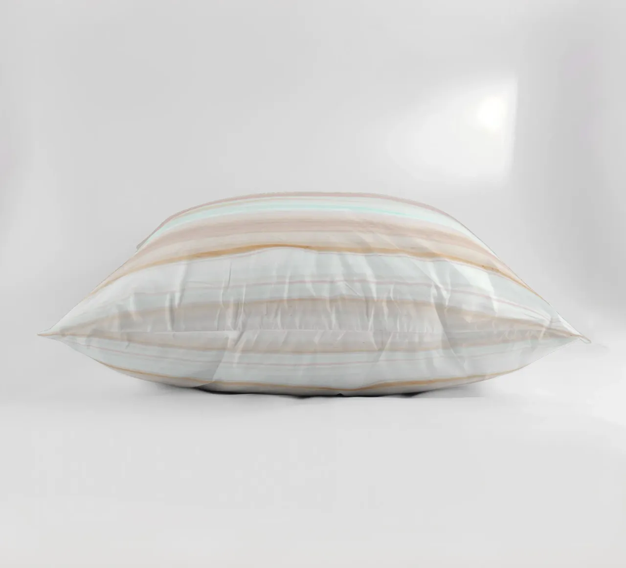 Soft Pastel Agate Swirl - Abstract Fluid Art Print decorative cushion by NorwesClub