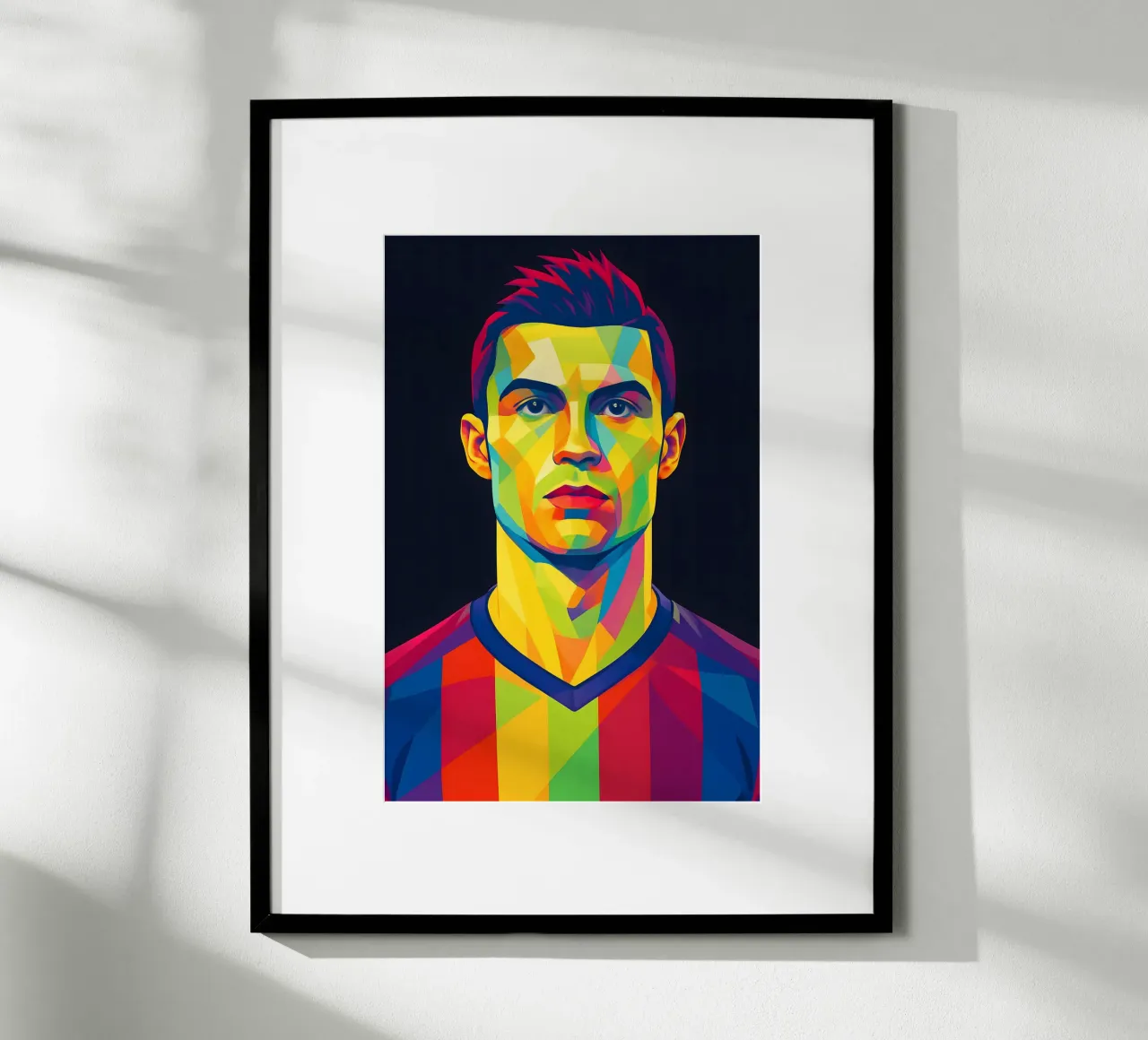 Ronaldo pop art hahnemühle by BONANZA