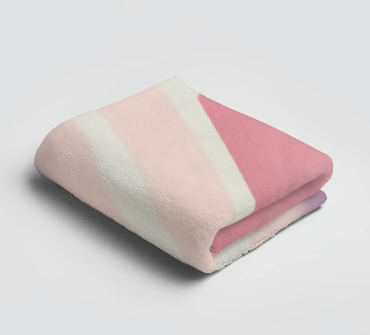 Soft Pink Lavender Swirl - Abstract Fluid Art Print towel by NorwesClub