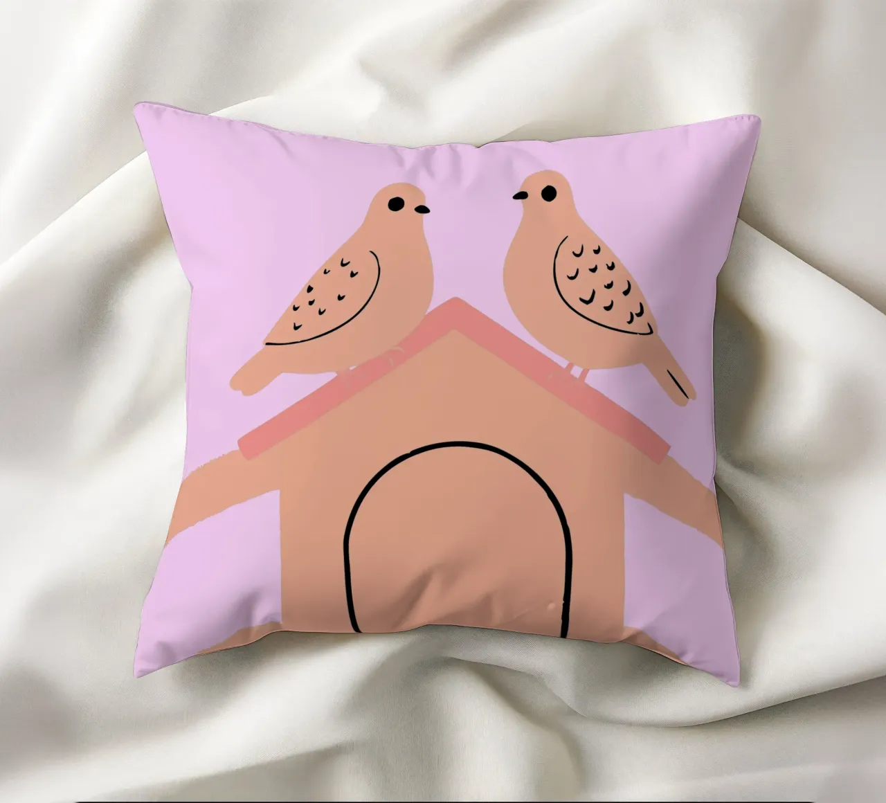 Due piccioni cuscino da TRENDY POSTER SHOP