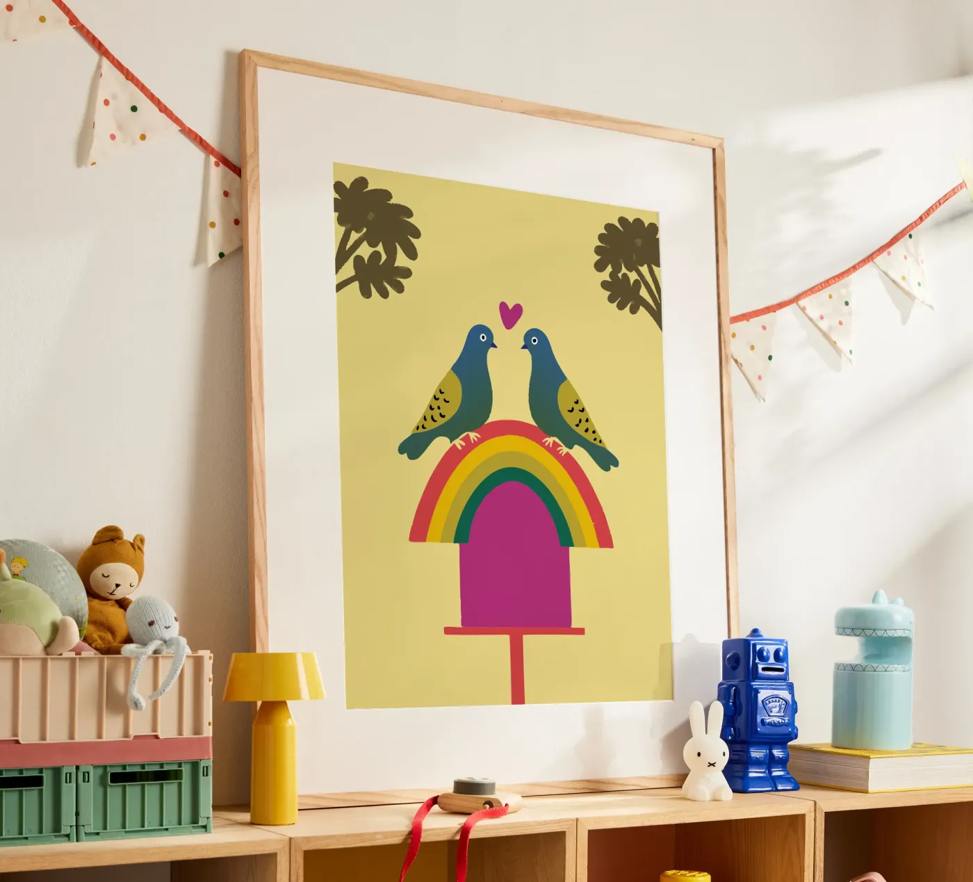 Due piccioni poster da TRENDY POSTER SHOP