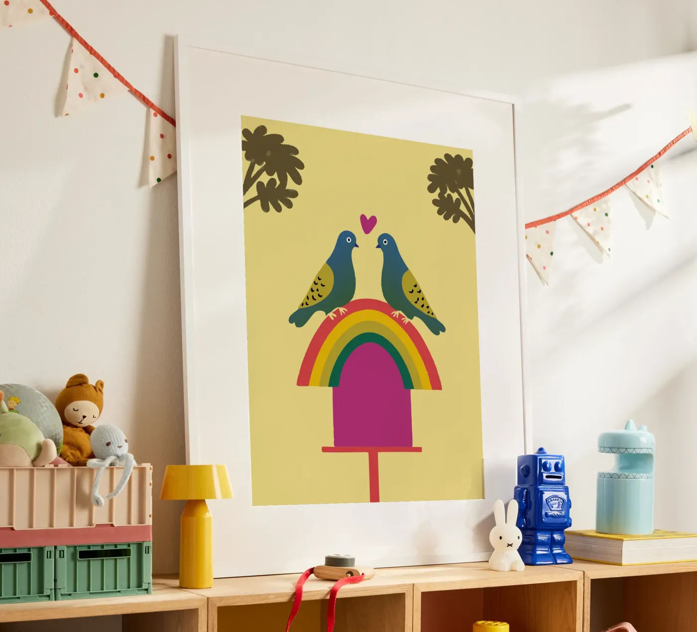 Due piccioni poster da TRENDY POSTER SHOP