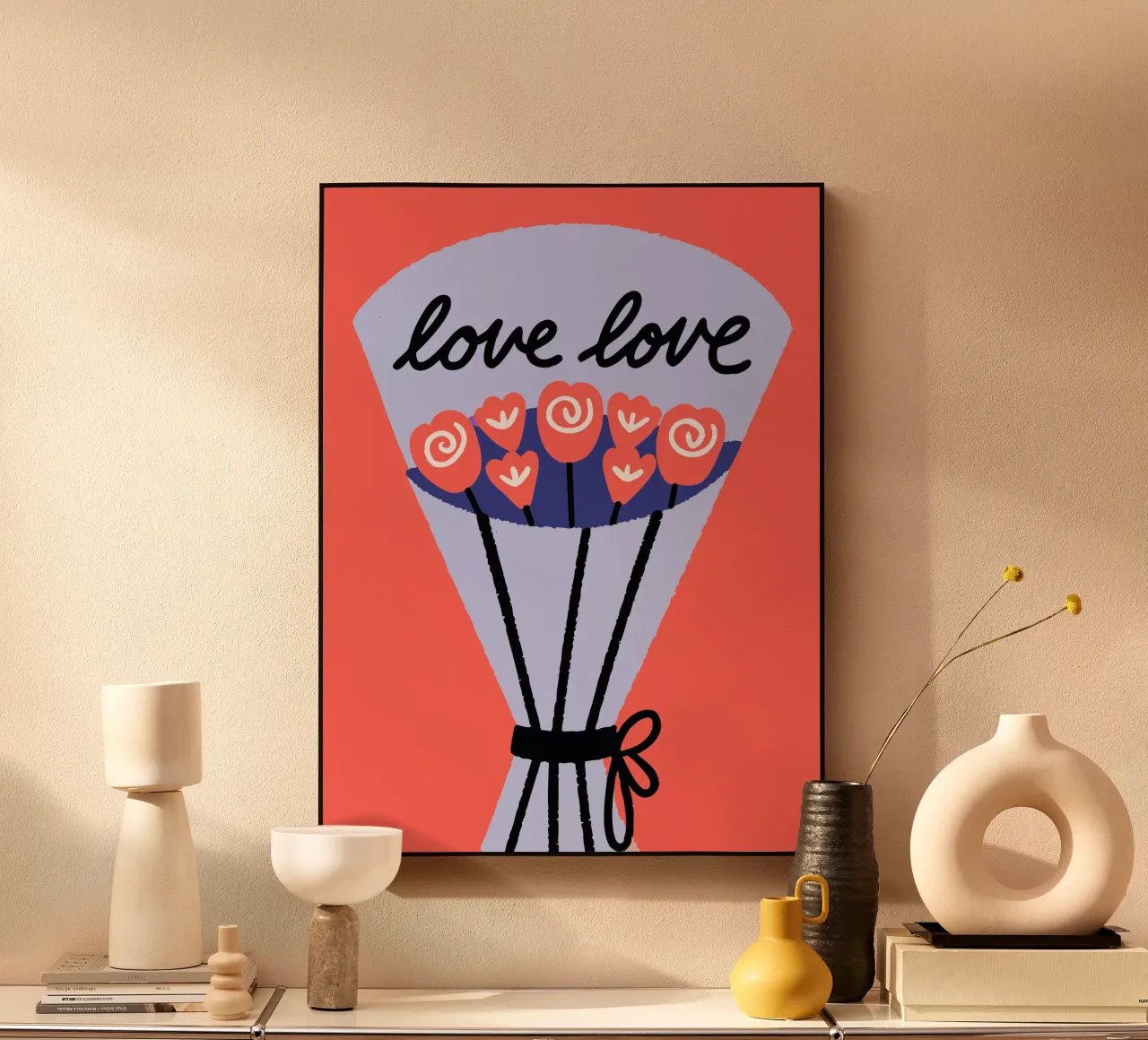 Bouquet di fiori plexiglass da TRENDY POSTER SHOP