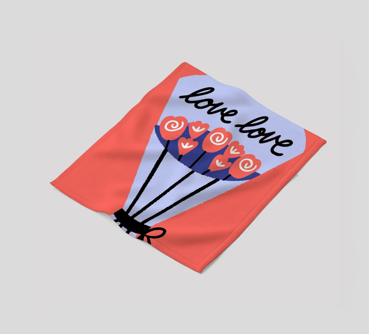 Bouquet di fiori coperta in pile da TRENDY POSTER SHOP