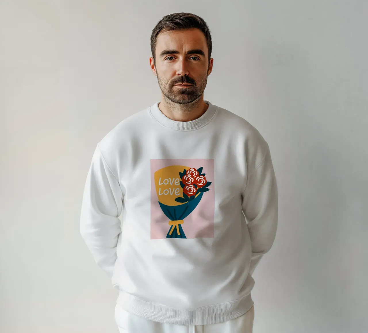 Bouquet di fiori felpa da TRENDY POSTER SHOP