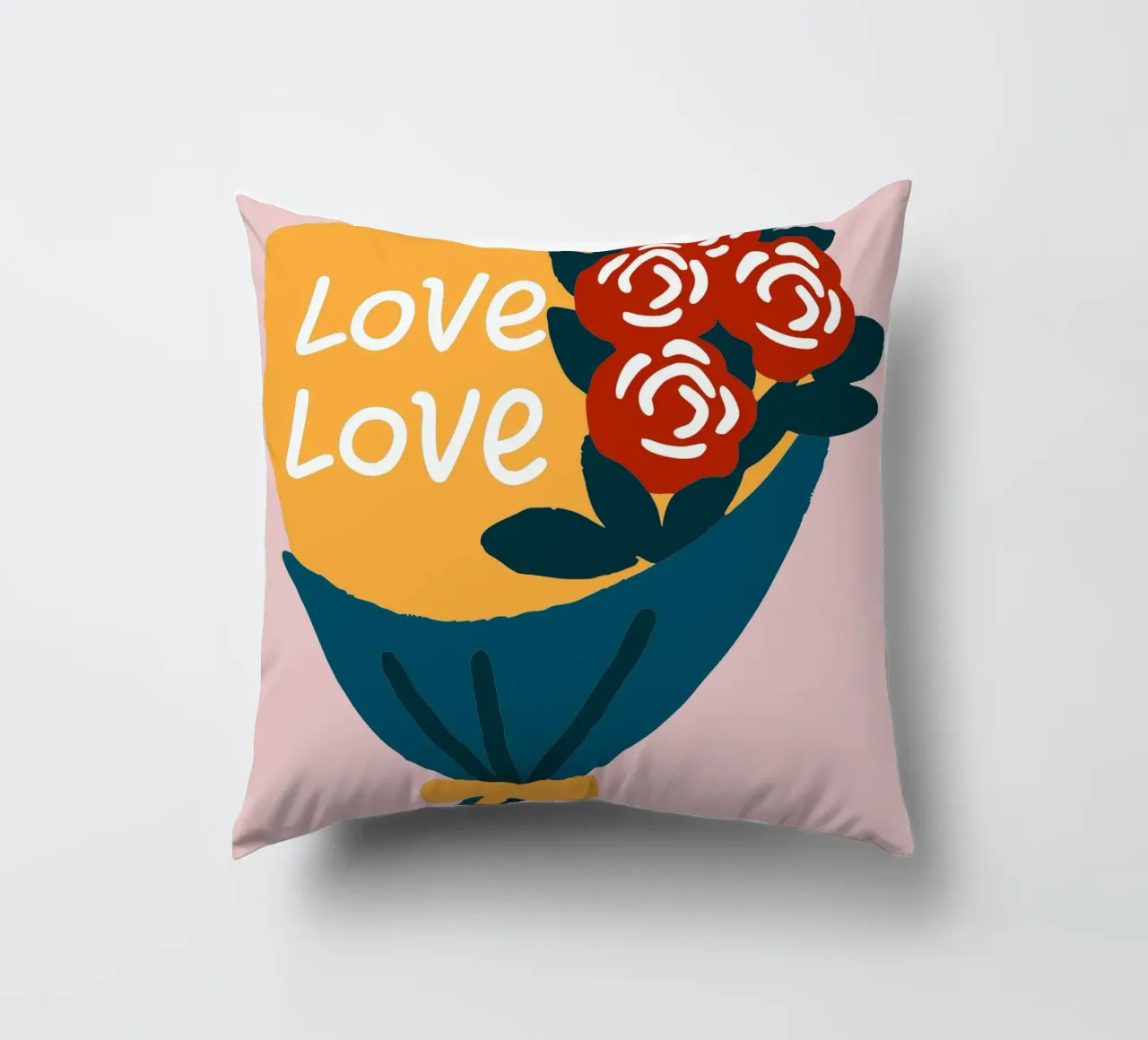 Bouquet di fiori cuscino da TRENDY POSTER SHOP