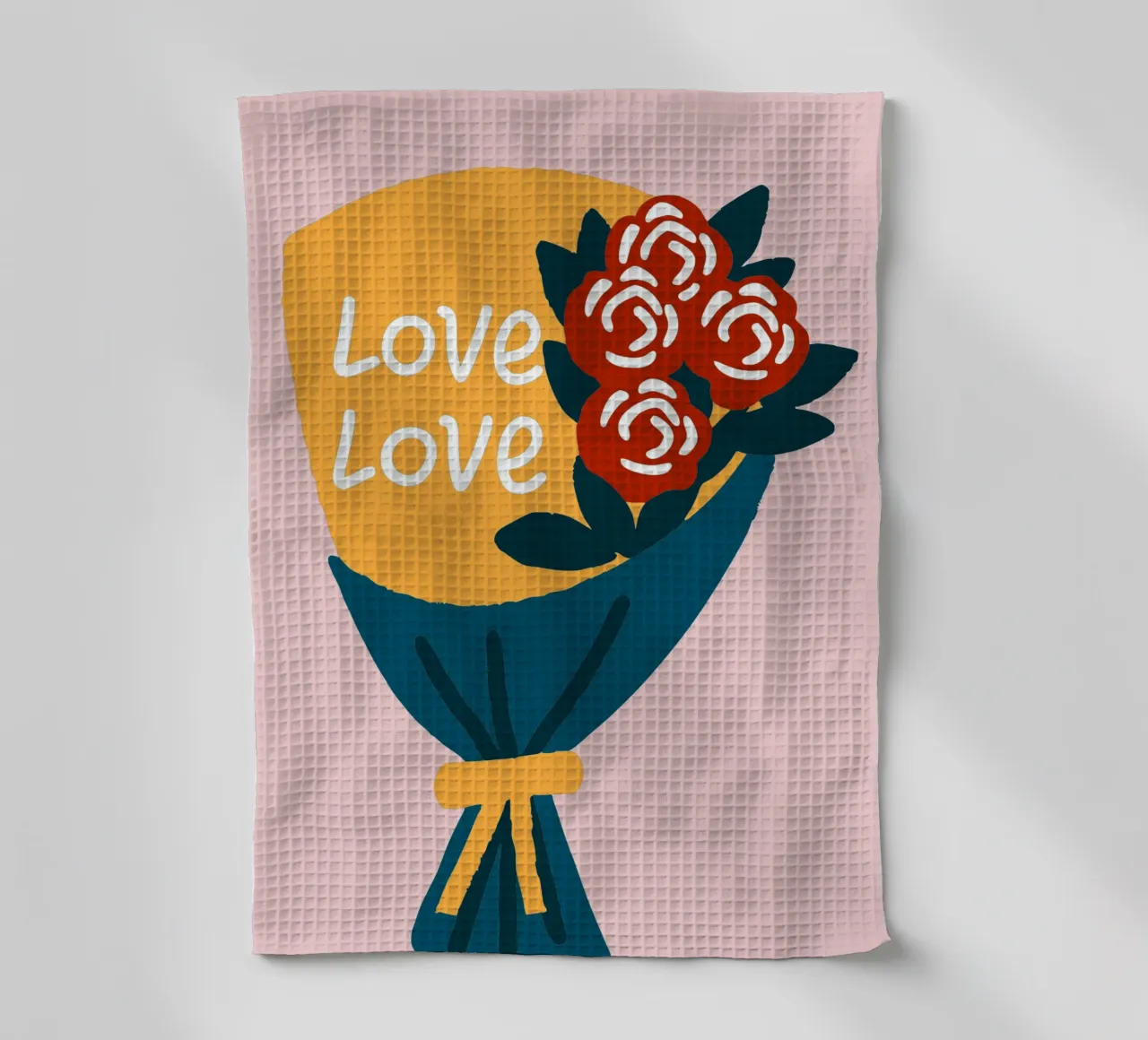 Bouquet di fiori canovaccio da cucina da TRENDY POSTER SHOP