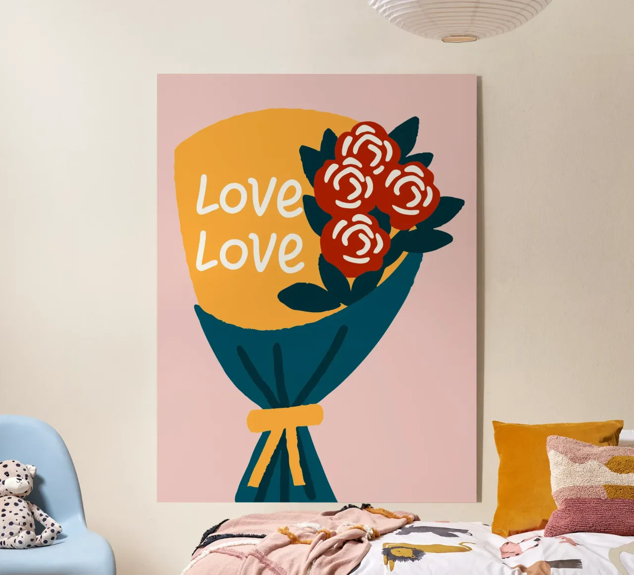 Bouquet di fiori plexiglass da TRENDY POSTER SHOP