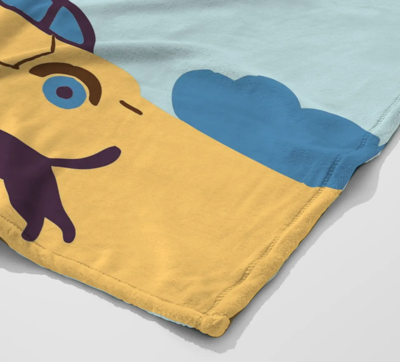 Gatti e automobili coperta in pile da TRENDY POSTER SHOP